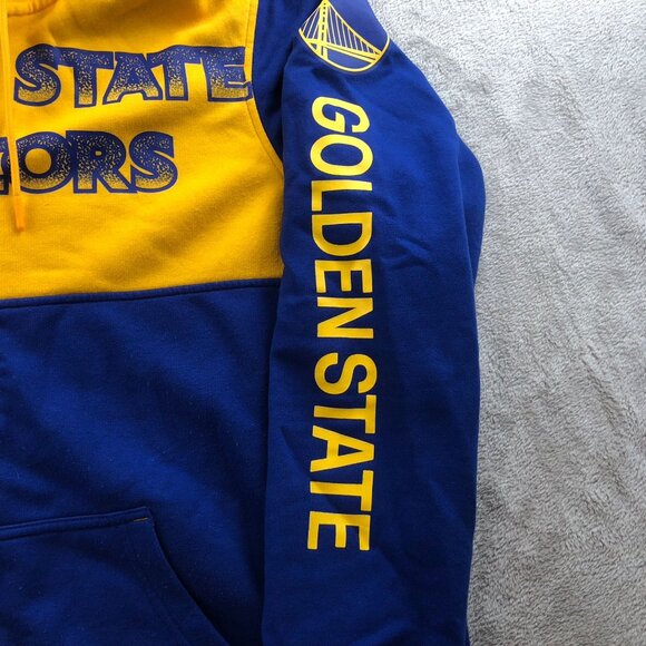 Golden State Warriors Fanatics Mens Hoodie XL Full Zip Basketball Varsity Jacket - Picture 6 of 13